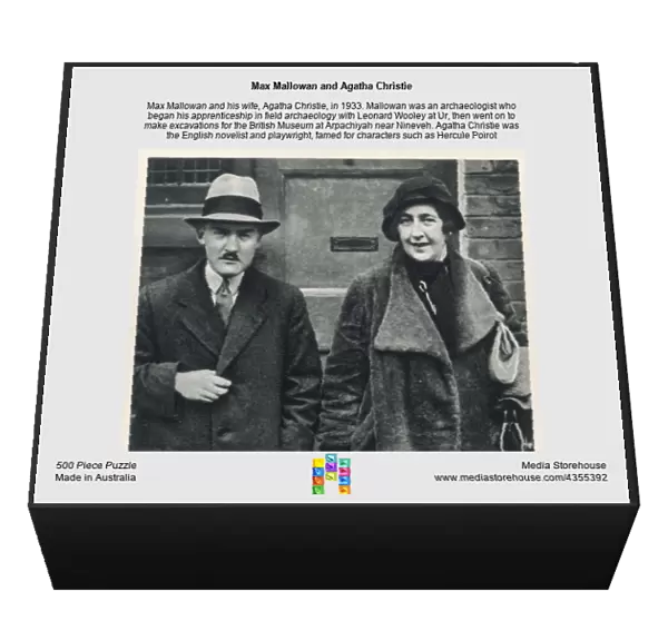 Max Mallowan and Agatha Christie