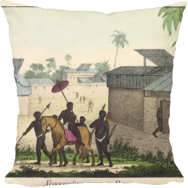Benin Village Scene