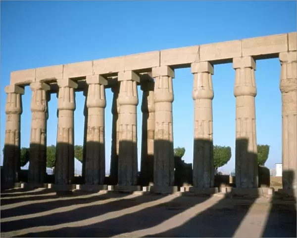Luxor Columns (Shadows)