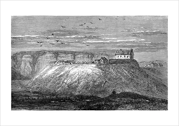 Fort Amiel, near Newcastle, Natal. Hospital and Commissariat