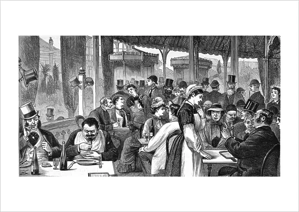 The Duval Restaurant, Paris, 1878