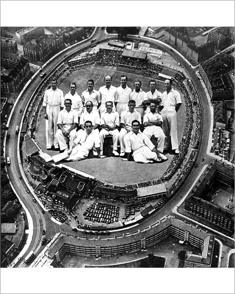 The Australian Cricket Team at the Oval, 1938