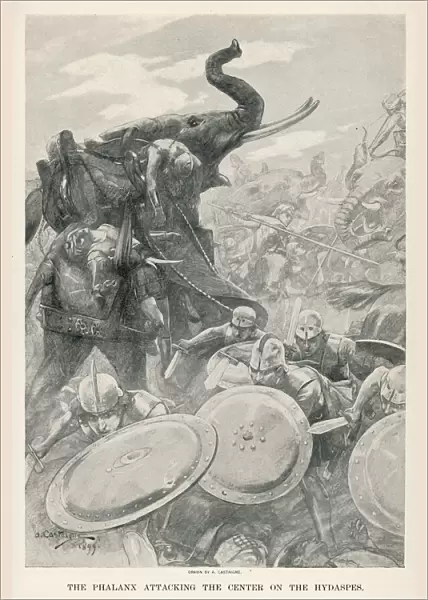 Alexander Fights Porus
