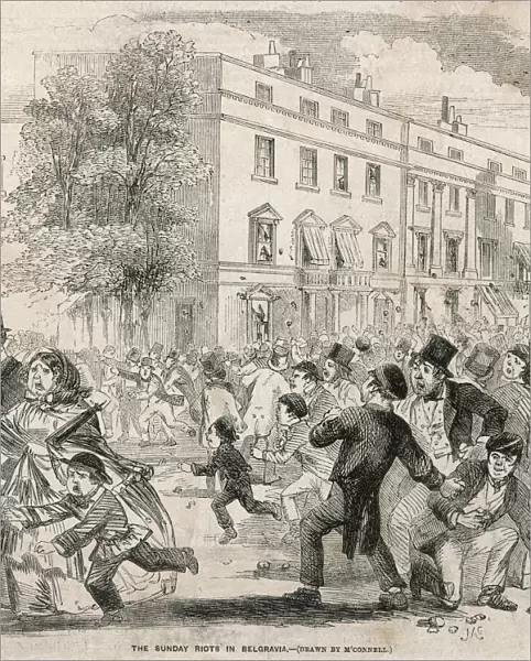 1855  /  Belgravia Riot