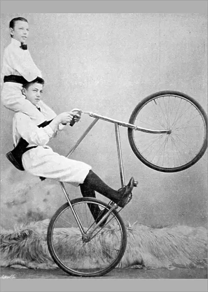 Kaufmann Trick Cyclists at the London Hippodrome, 1901