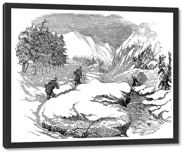 Winter in the Californian Mountains, 1853