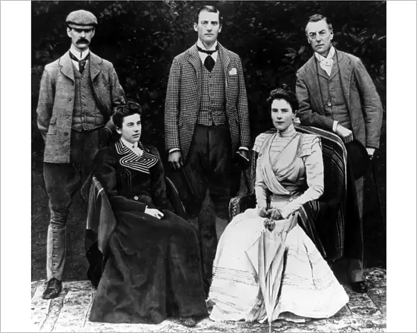 Joseph Chamberlain and Family at Highbury, 1889