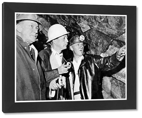 Harold Macmillan in a Gold Mine, 1960