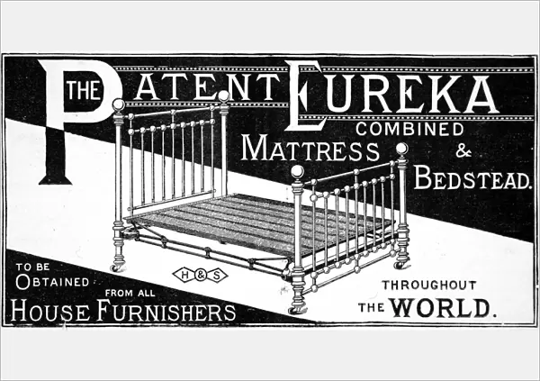 Patent Euraka Mattress and Bedstead