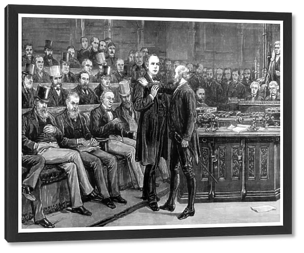 The Arrest of Charles Bradlaugh MP, in the House of Commons