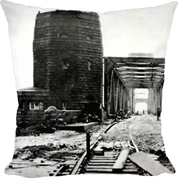 The Ludendorff Bridge at Remagen; Second World War, 1945
