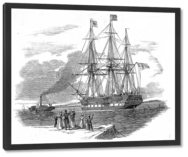 An Emigrant Ship leaving Great Britain, 1844