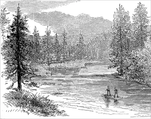 Henrys Fork, Snake River, Yellowstone, 1883