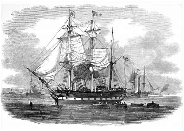 The Emigrant Ship Artemisia, 1848