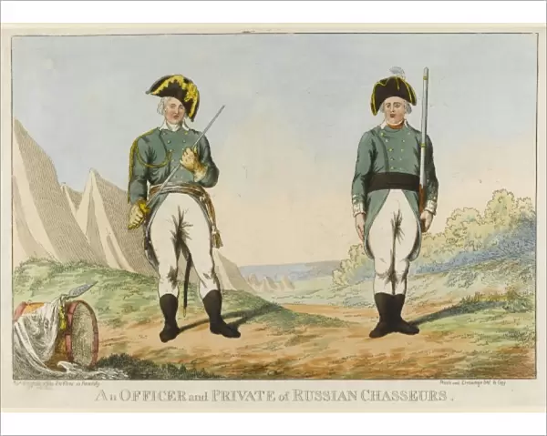 An Officer and Private of Russian Grenadiers