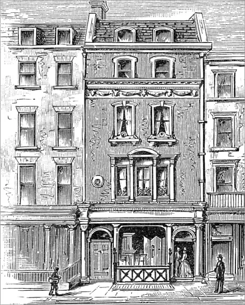 Birthplace of Lord Byron, 1888