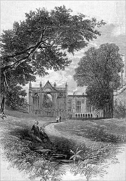 Newstead Abbey, c. 1820