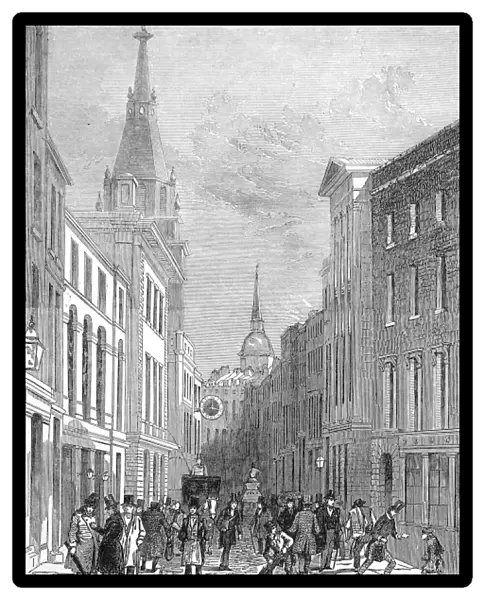 Lombard Street, London, 1849