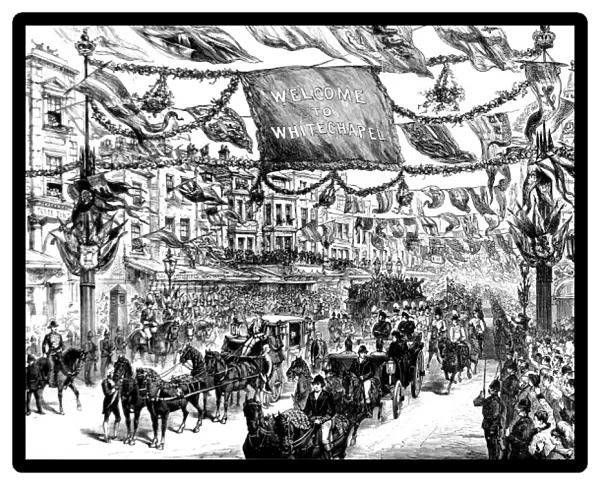Queen Victorias visit to East London, 1887