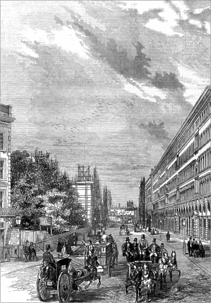 Victoria Street, Westminster, 1854
