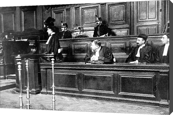 Maitre Helene Miropolsky, French Court of Assizes, 1910