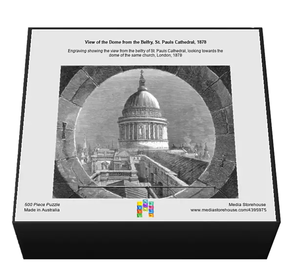 View of the Dome from the Belfry, St. Pauls Cathedral, 1878