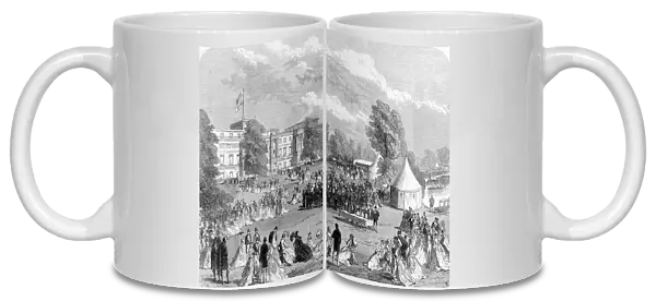 Garden Party at Buckingham Palace, London, 1868