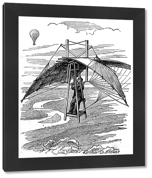 Flying Mans Parachute, 1874