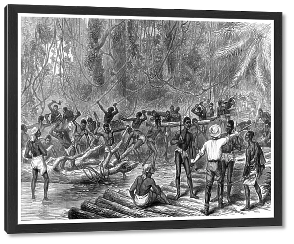 The Ashanti War (1873-74) - making a road to Kumasi