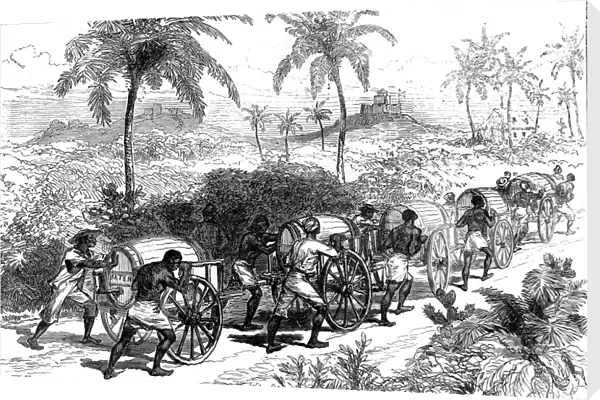 Water supply to Cape Coast Castle, 1874