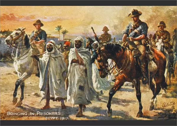 Prisoners - Egypt, 1917