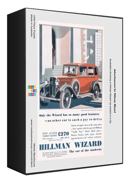 Advertisement for Hillman Wizard