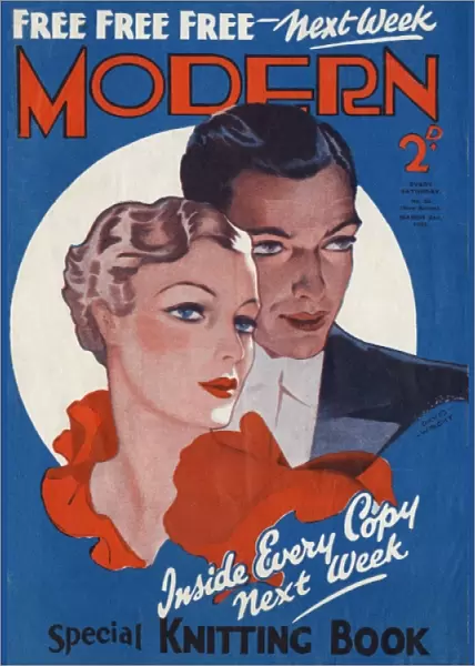 Modern magazine cover by David Wright