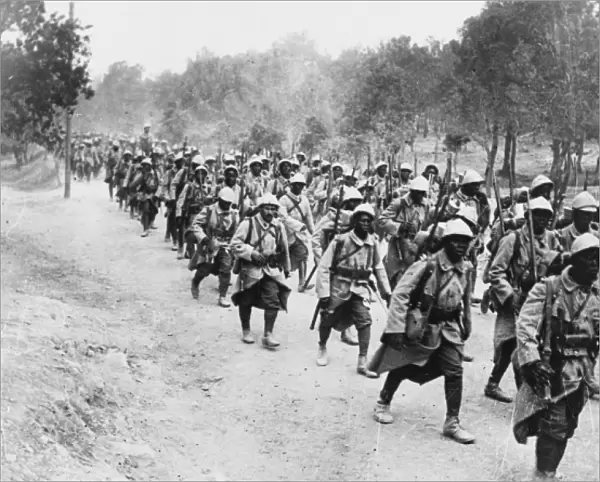 Sengalese troops 1916