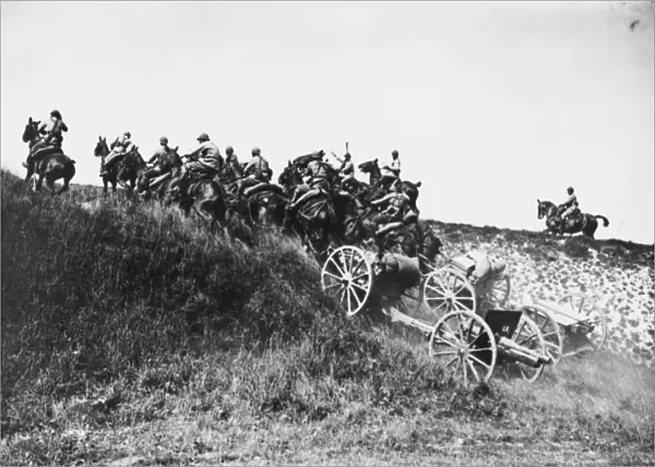 French artillery battery 1916