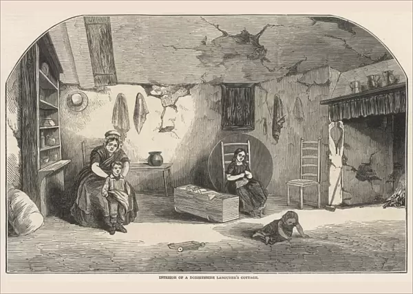Interior of a Dorsetshire Labourers Cottage