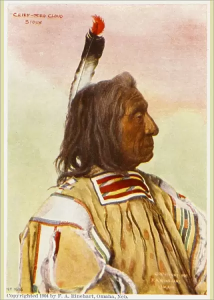 Chief Red Cloud - Sioux Chieftain