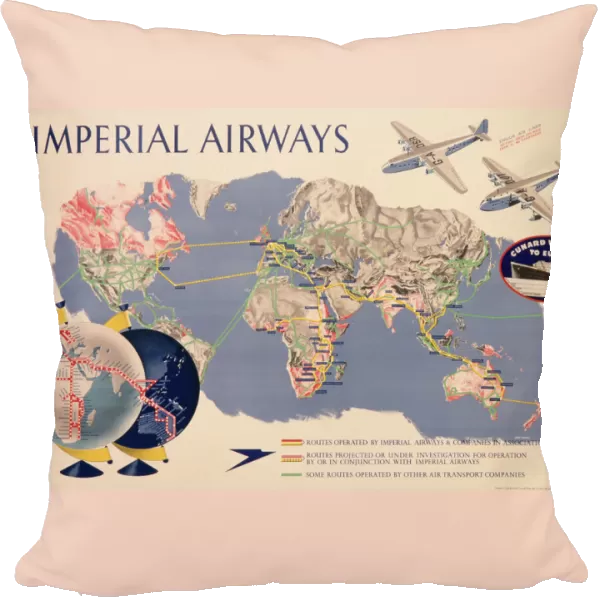 Poster advertising Imperial Airways