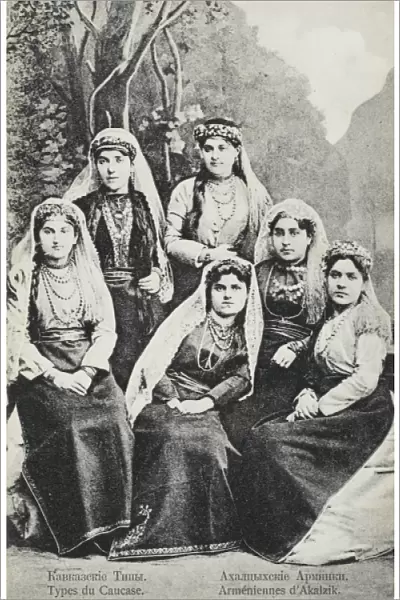 Armenian ladies of Akalzik, Caucasus