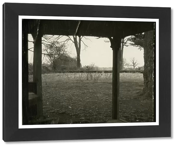 View from within Borley summerhouse