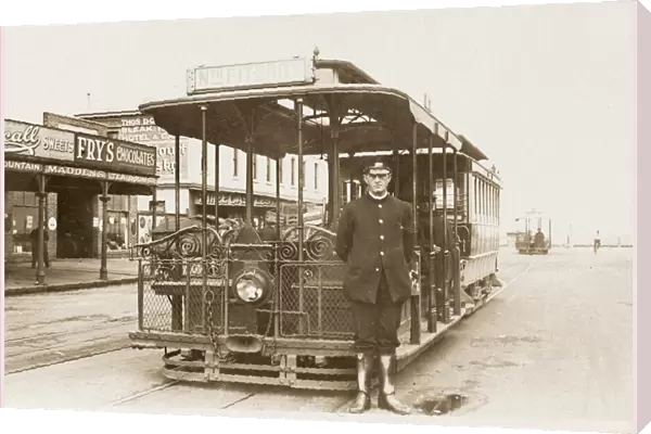 Melbourne Cable Tram and Driver