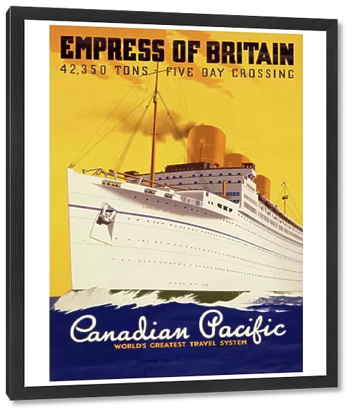 Empress of Britain poster