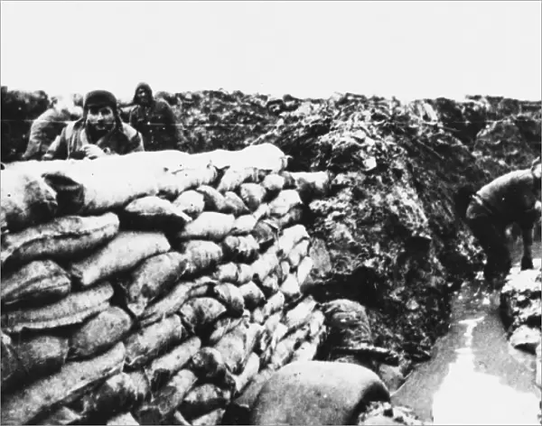 In the trenches 1915