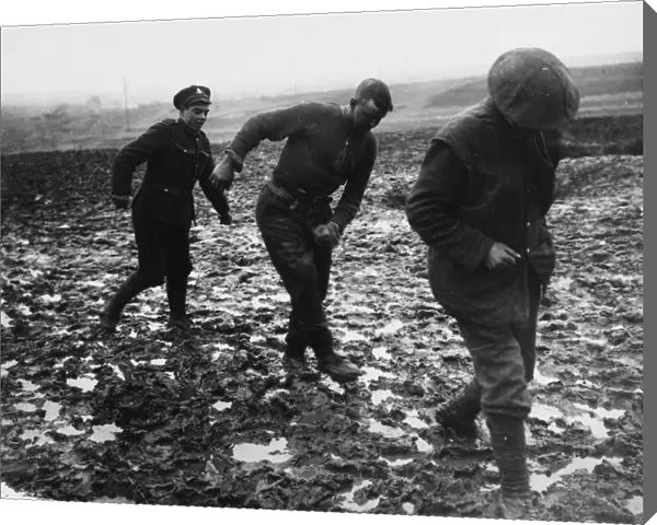 Mud in Arras in 1918