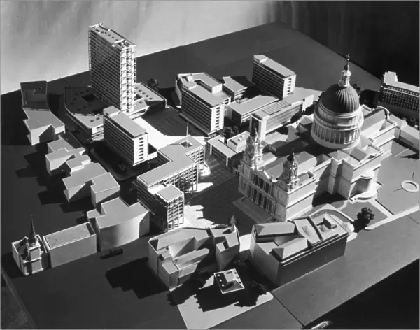 A plan for the redevelopment of Paternoster Square