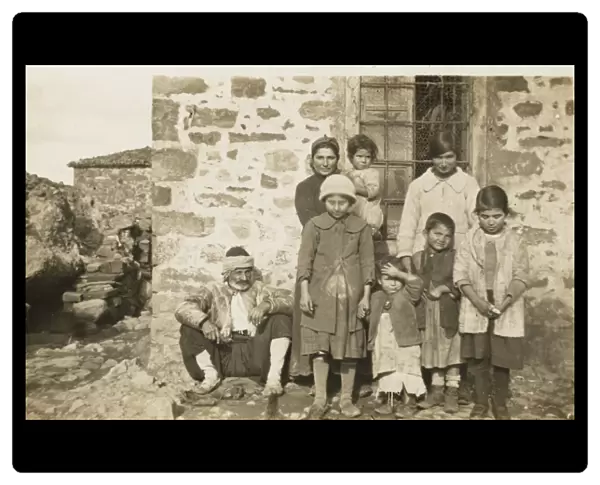 Turkish Family from the Albanian  /  Macedonian region