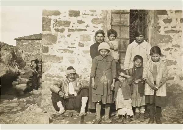 Turkish Family from the Albanian  /  Macedonian region