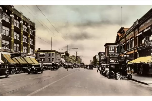 Saskatoon. Second Avenue North, Saskatoon, Saskatchewan, Canada Date: 1900s