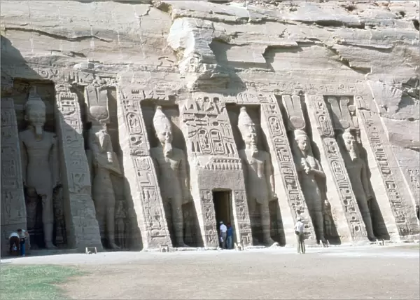 Temple of Nefertaril, Abu Simbel, Egypt