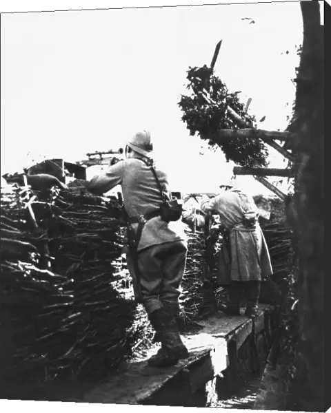 French trench WWI